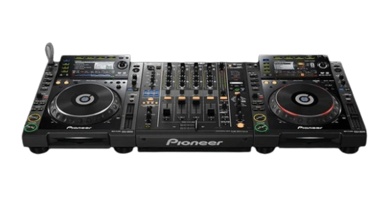 "Full DJ Setup Package 3 - 2x Pioneer CDJ 2000nxs CD Players + Pioneer DJM 900nxs DJ Mixer" | Rental