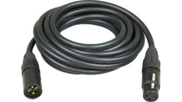 DMX 3-Pin Cable 100' | Rental