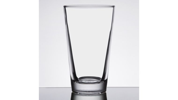 Beverage Glass - 14 oz. Libbey 15141 Custom Mixing Glass | Rental