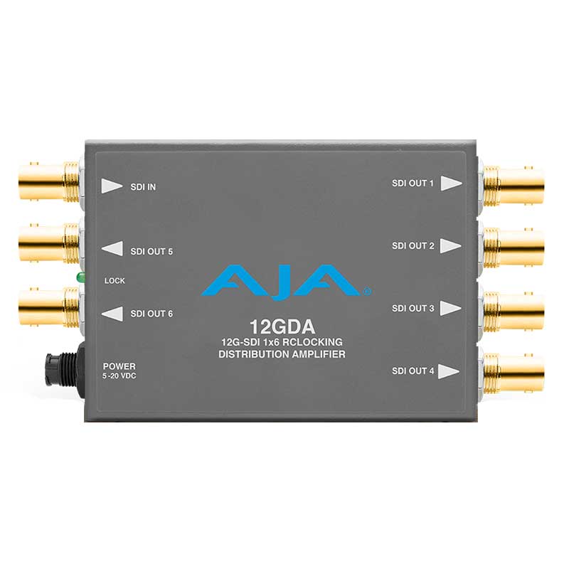 AJA 12GDA - 12G HD SD-SDI Distribution Amp | Rental