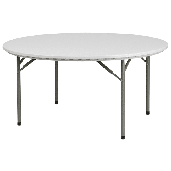 60" Round Resin Table - 30" Tall | Rental