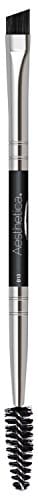 Aesthetica Pro Series Double Ended Brow Brush - Duo Design Allows for Precision Application of Brow Powders, Waxes and Gels and Evenly Blends Product for a Natural Look - 100% Vega | Rental