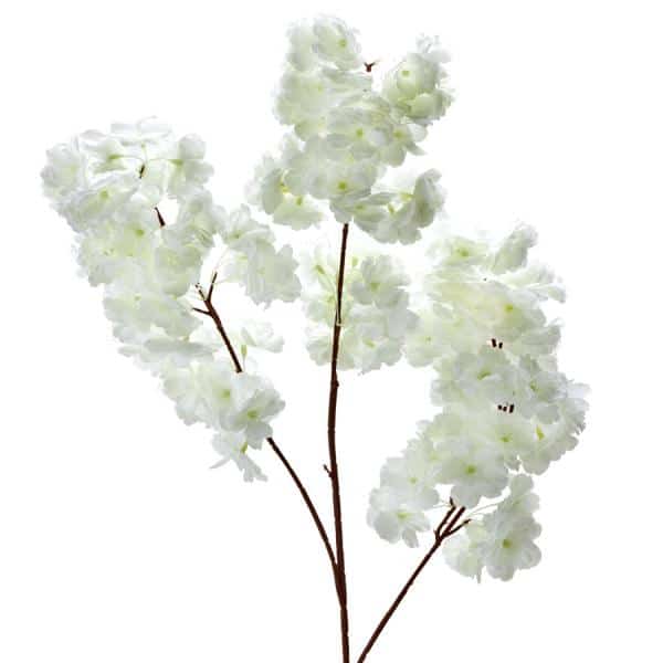 Decostar™ Cherry Blossom Branch 42" White | Rental