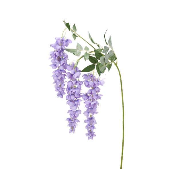 Decostar™ Artificial Abutilon Pictum Flower 43" Lavender | Rental