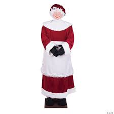 6' Life-Size Decorative Plush Mrs. Santa Claus - Sitting or Standing | Rental