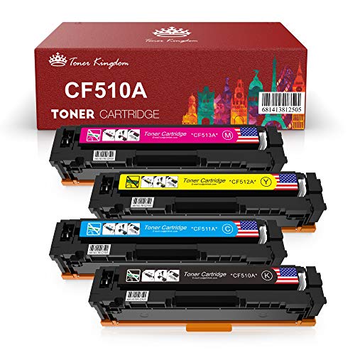 Toner KingdomÂ Replacement for (131X) CF210X CF211A CF212A CF213A Toner Cartridges for HP LaserJet Pro 200 Color M251n, Color M276n, M251nw, M276nw - 5PK, 2PK Black, 1PK Cyan, 1PK | Rental