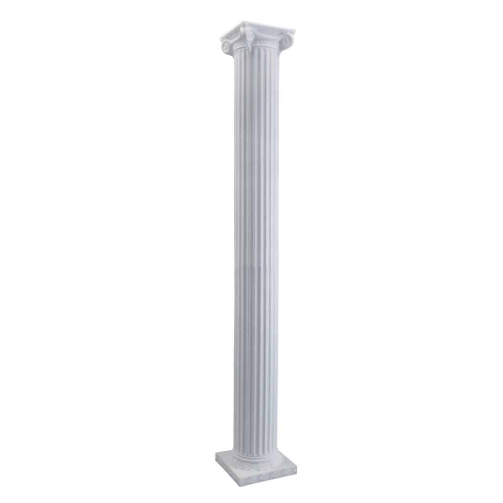 Empire 72" Column - White | Rental