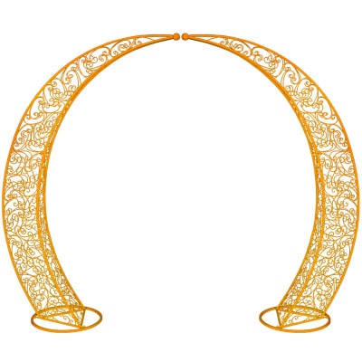 Half Moon Arch - Gold | Rental