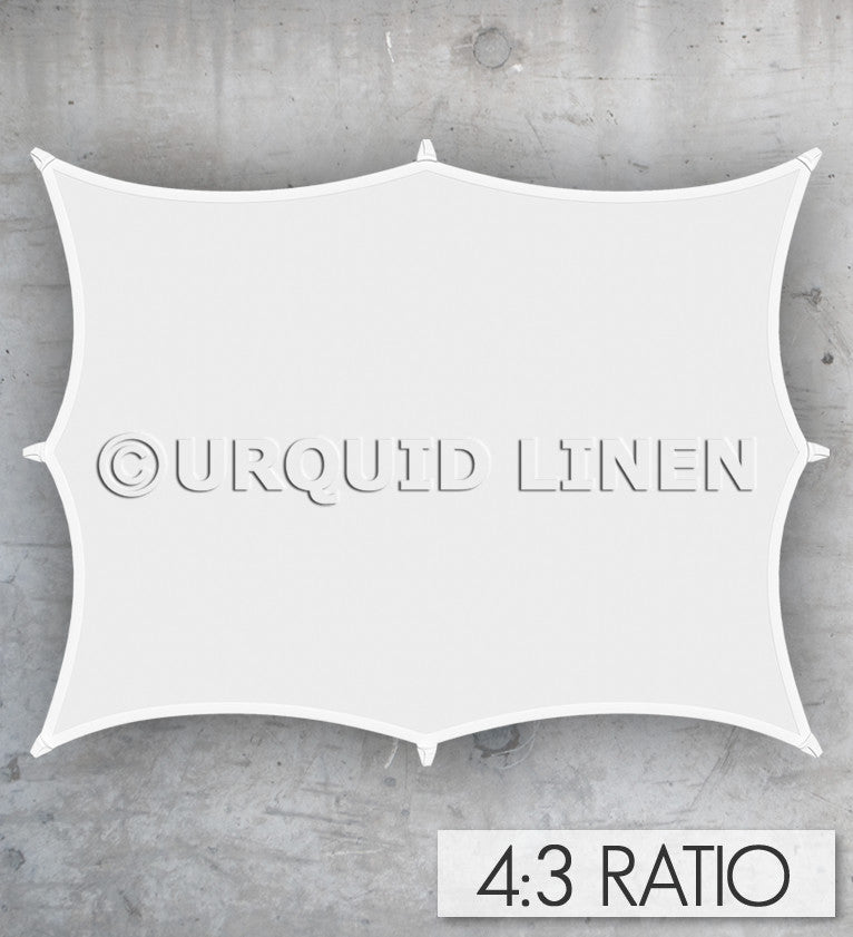 8-Point 4:3 Projection Screen | Rental