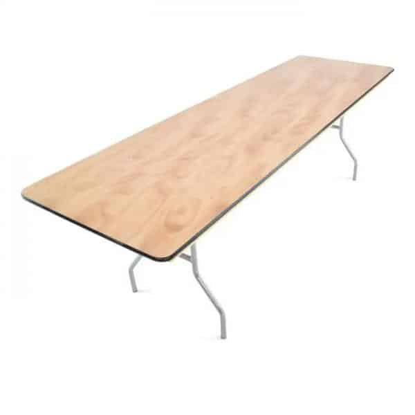 8FT (30" x 96") Plywood Table | Rental