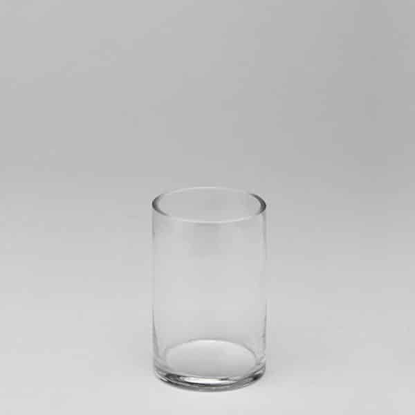 Decostar™ Glass Cylinder Vase 6" - Narrow | Rental