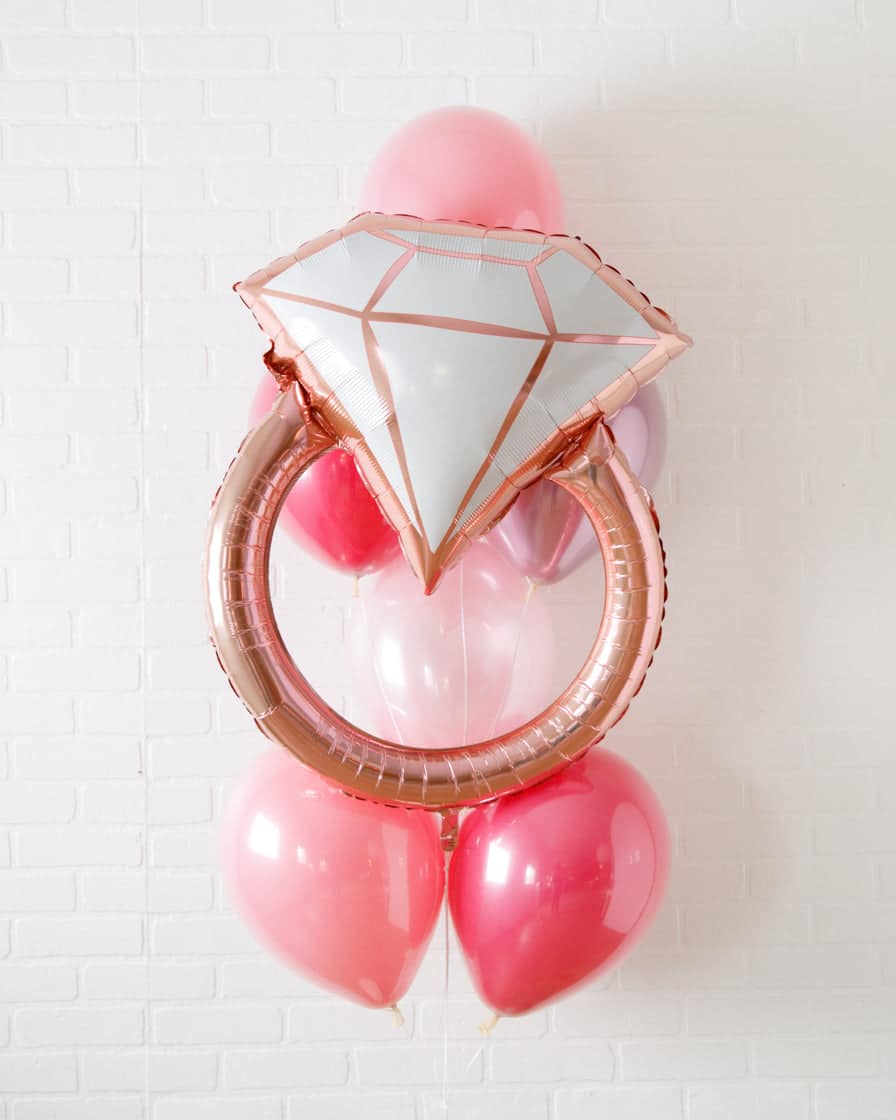 Life in Plastic – Balloons with Ring Foil – bouquet of 7 | Purchase