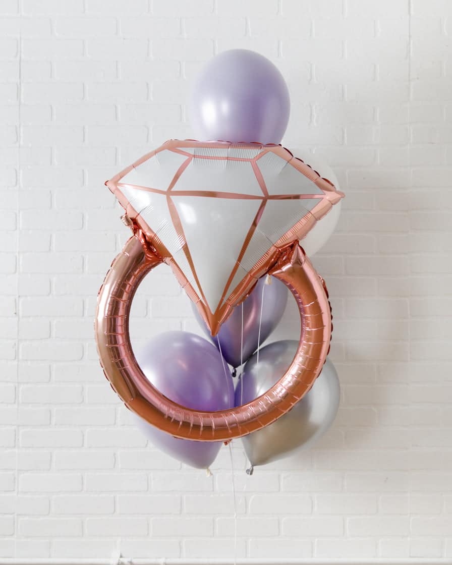 Disco Darling – Balloons with Ring Foil – bouquet of 7 | Purchase