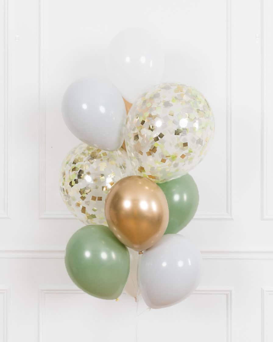 Le Marie – Confetti and 11in Balloons – bouquet of 10 | Purchase