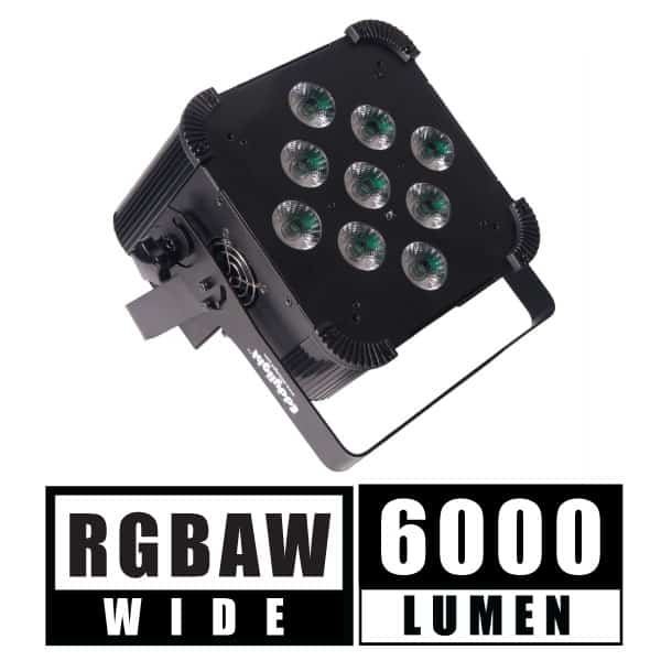 5 in 1 Battery Powered, Wireless DMX Flat LED Light | Rental