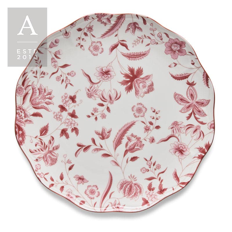 Eleanor Rose Charger Plate | Rental