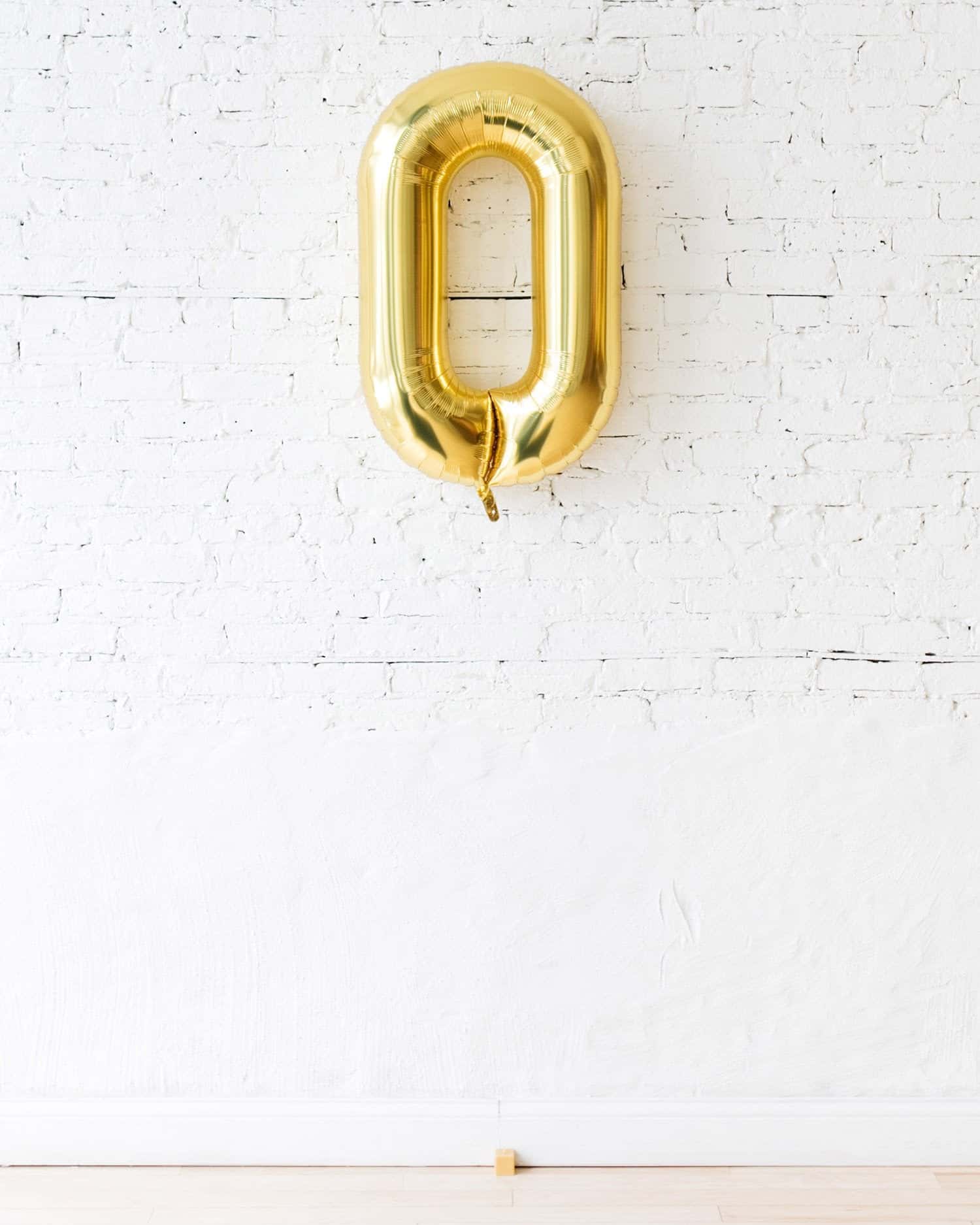 34in Gold Floating Foil Number | Purchase 34in Gold Floating Foil Number | Purchase