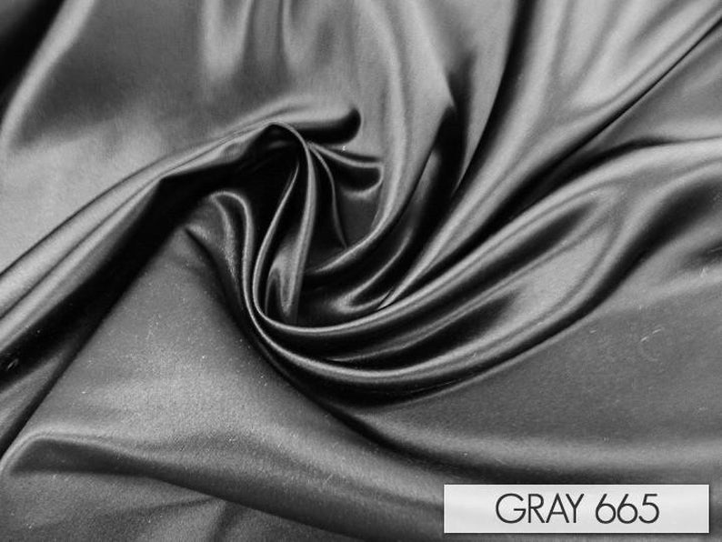 160pcs - Bridal Satin - 8"x108" Sash w/ Slanted Ends - Grey | Rental