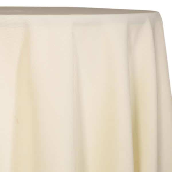 Ivory - Polyester "Tropical " Tablecloth - Many Size Options | Rental
