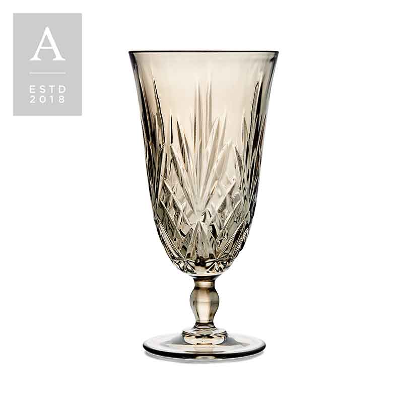 Melodia Smoke Water Goblet | Rental