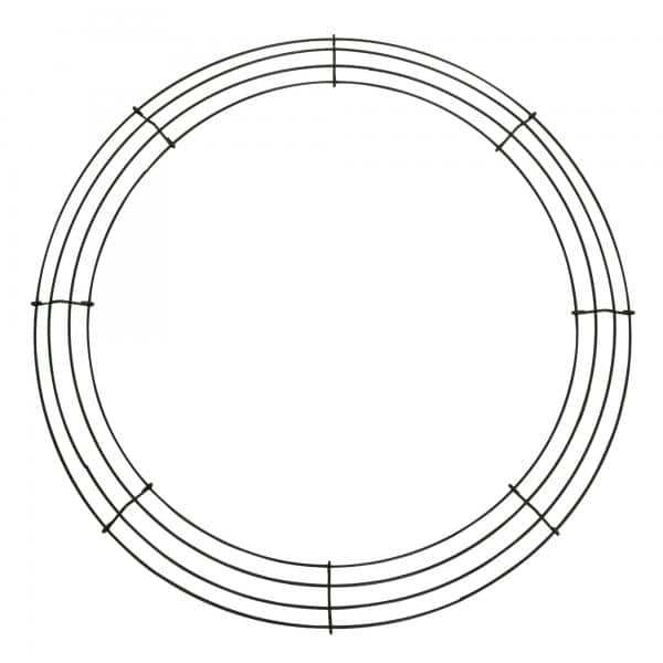 Decostar™ 4-Ring Wire Wreath Form 30" | Rental