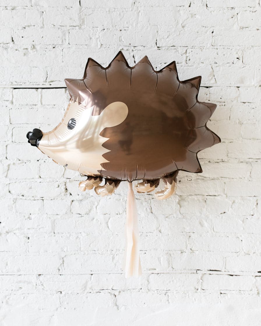 GIFT-30in Hedgehog Foil Balloon and Blush Skirt | Purchase GIFT-30in Hedgehog Foil Balloon and Blush Skirt | Purchase