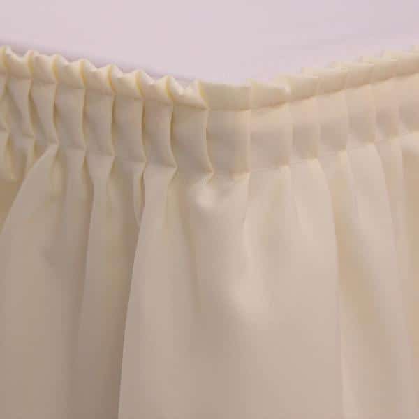 Table skirt -14' x 29" Poly Premier - Many Color options | Rental