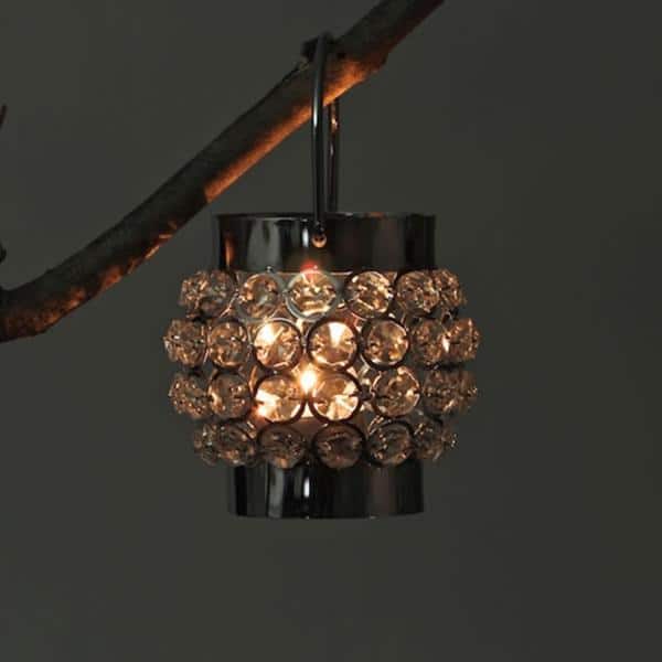 DecoStar™ Real Crystal Hanging Candle Holder - SM | Rental