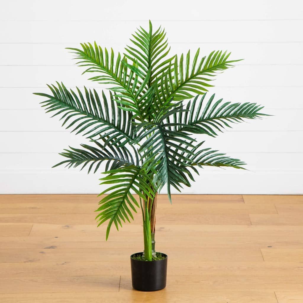 10’ UV Resistant Artificial Double Robellini Palm Tree (Indoor/Outdoor) | Rental